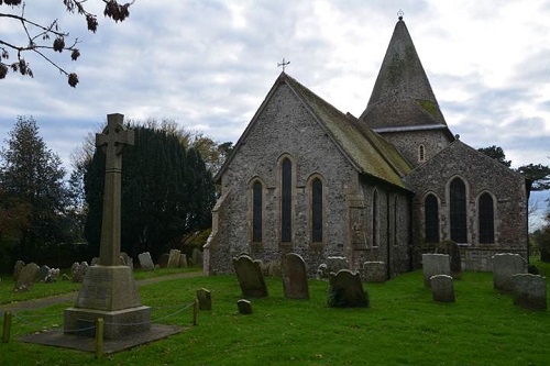 View of Hougham church