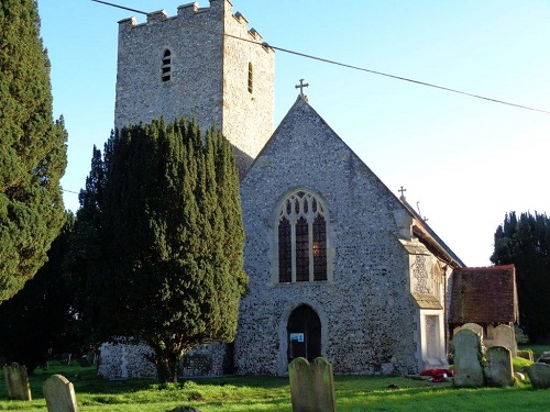 View of Nonington church