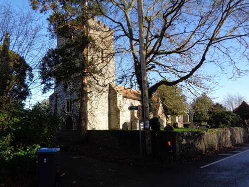 View of Staple church
