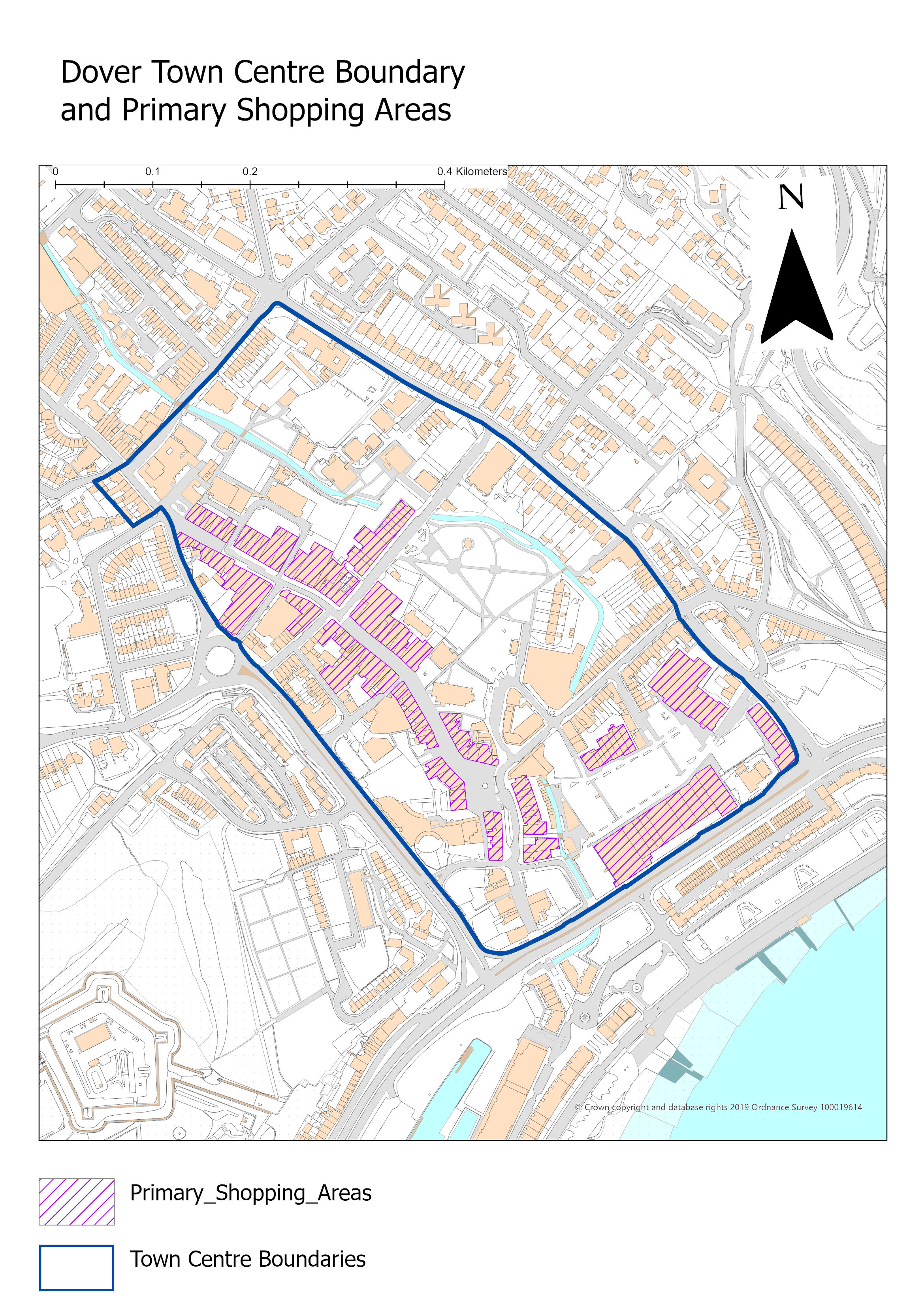 Dover Town Centre Primary Shopping Areas and Town Centre Boundaries